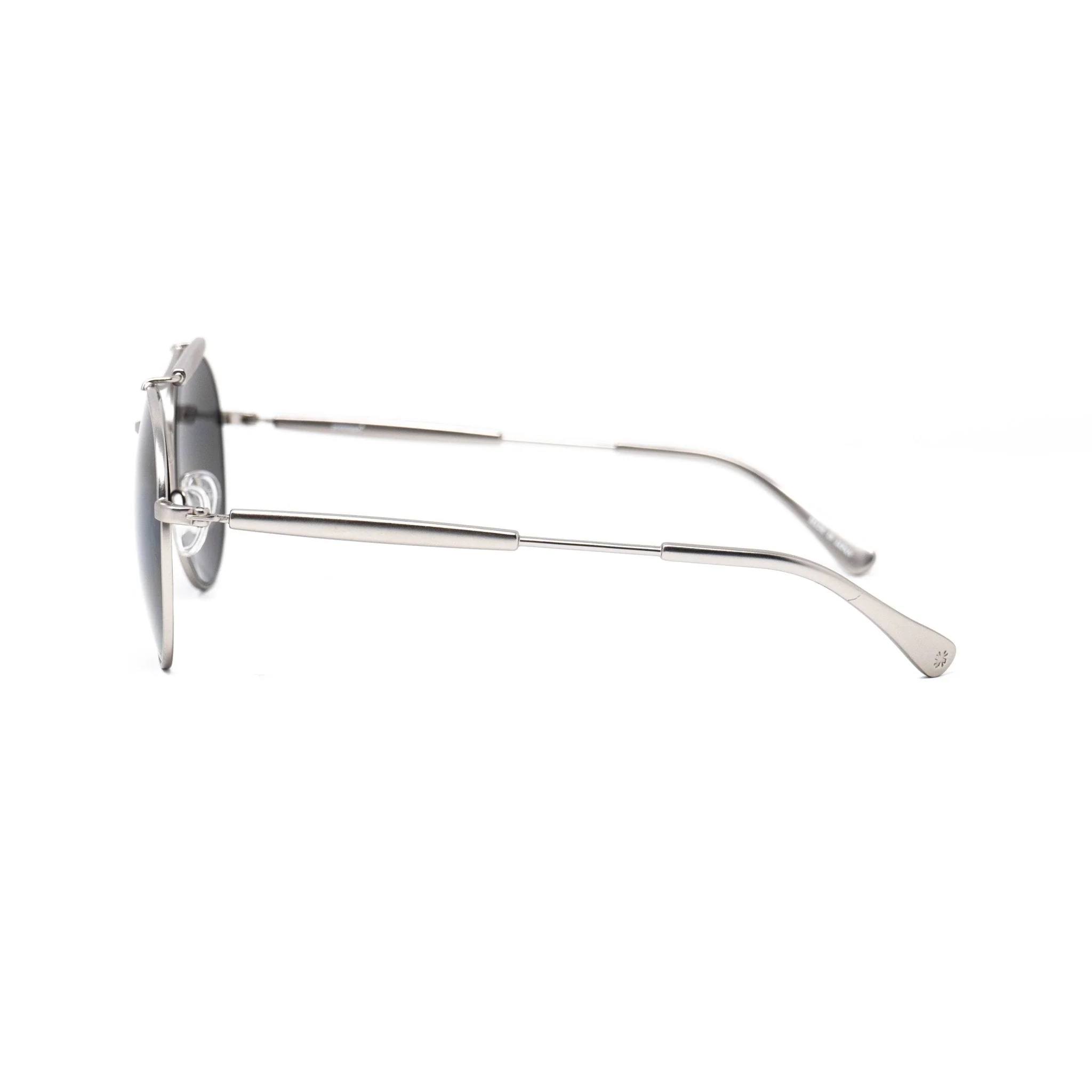Yohji Yamamoto Sunglasses Round Silver and Grey - Image 3