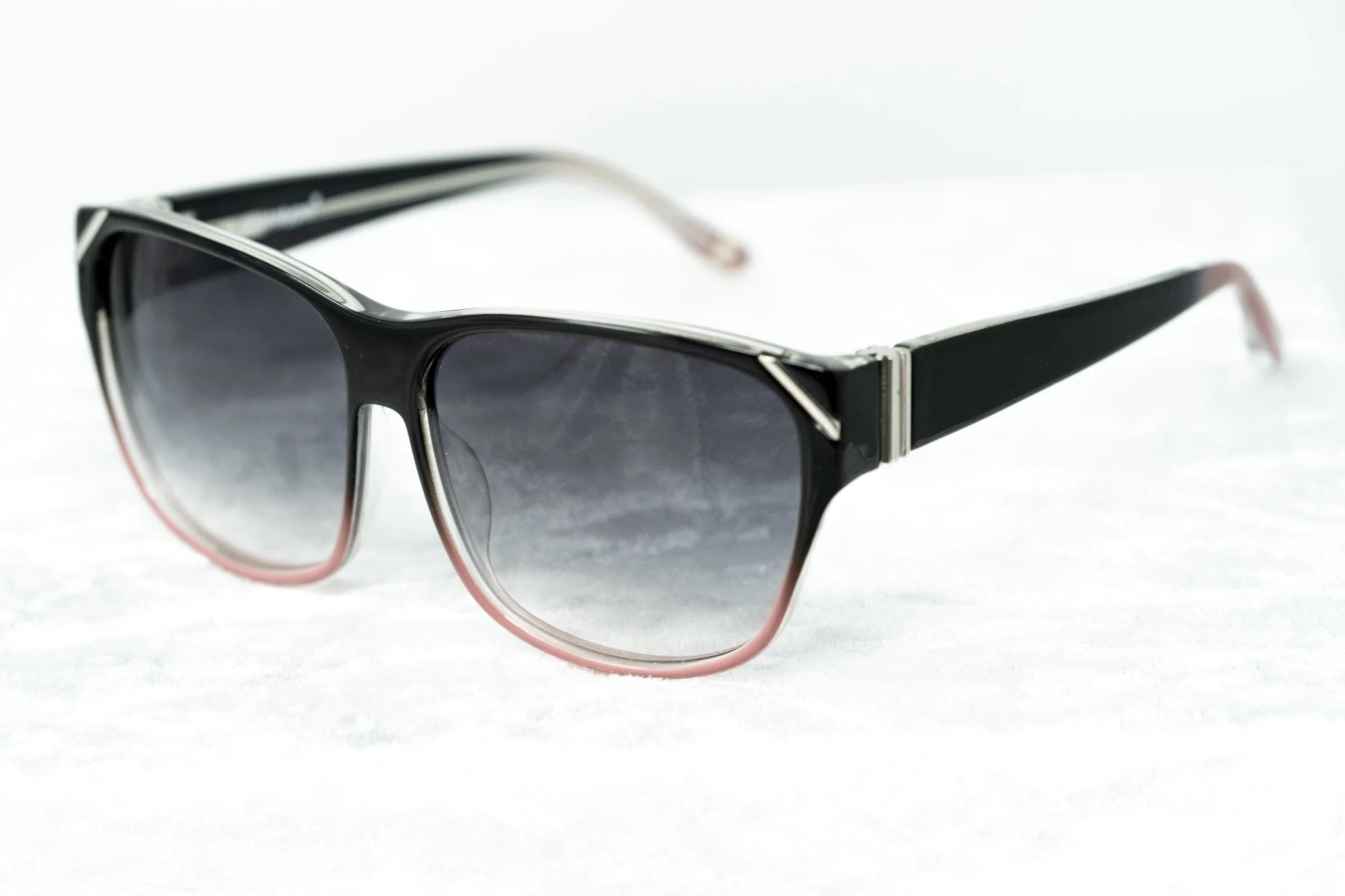 Yohji Yamamoto Sunglasses Square Pink and Grey - Image 4