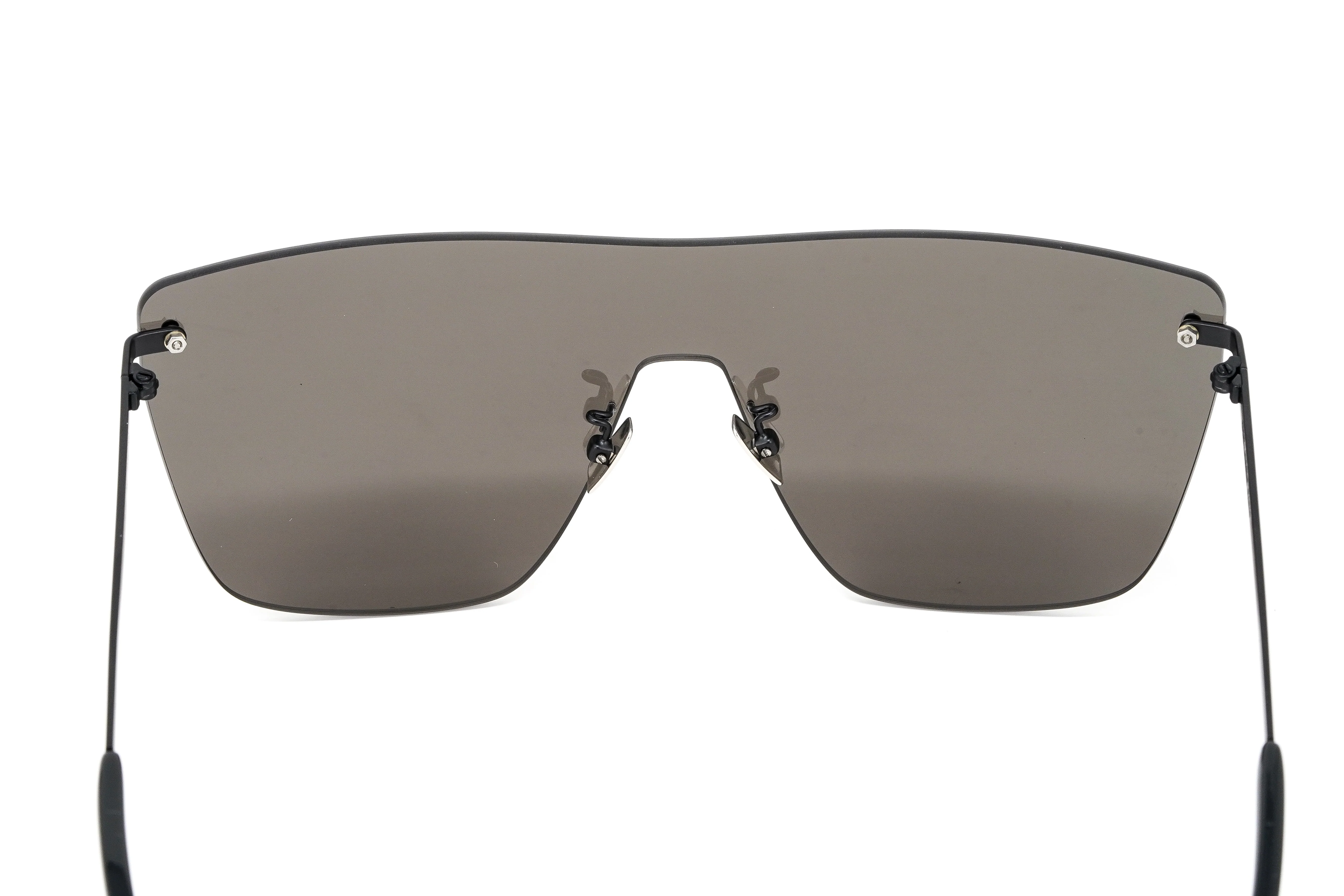 Saint Laurent Unisex Sunglasses Rimless Black - Image 6